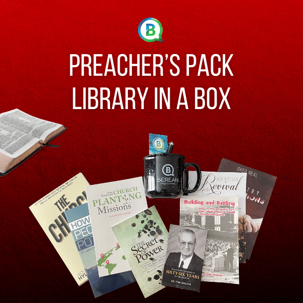 Preacher's Pack Library in a Box